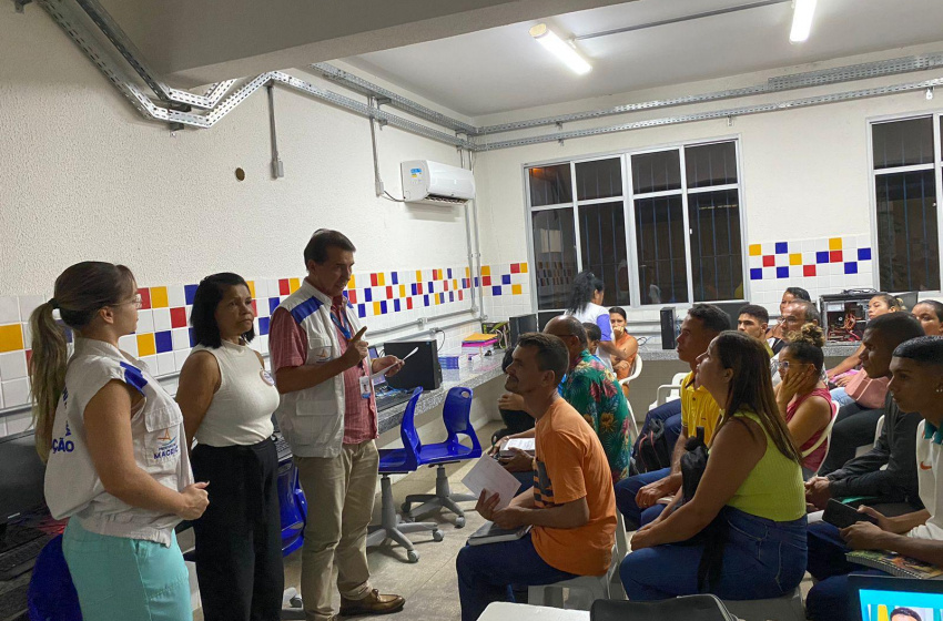 Vigilância Sanitária realiza capacitação sobre segurança alimentar em escola no Jacintinho