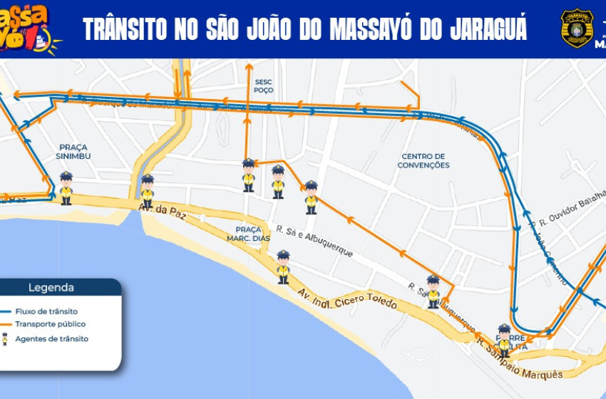 Massayó Gospel e  São João Massayó causarão mudanças no trânsito no Jaraguá