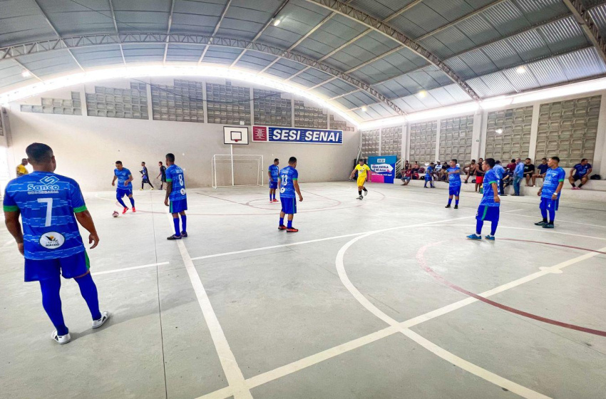 Campeonato de Futsal da Construção Civil reúne 20 equipes com apoio da Prefeitura