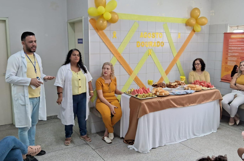 Ações do Agosto Dourado mobilizam usuários das unidades de saúde da capital