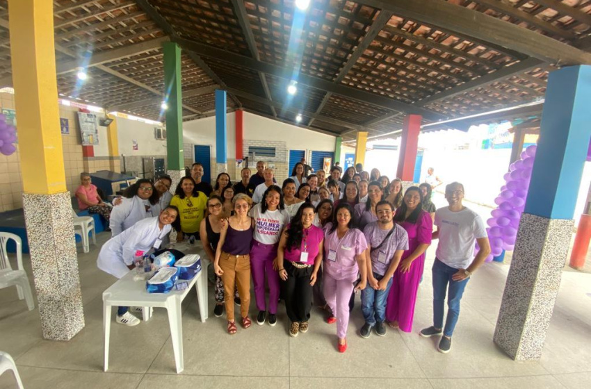 Escola Municipal Pedro Suruagy sensibiliza comunidade com ações sobre o Agosto Lilás