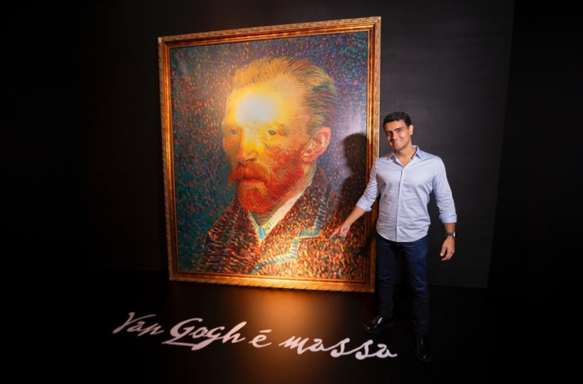 “Exposição Van Gogh conecta Maceió ao mundo”, afirma JHC