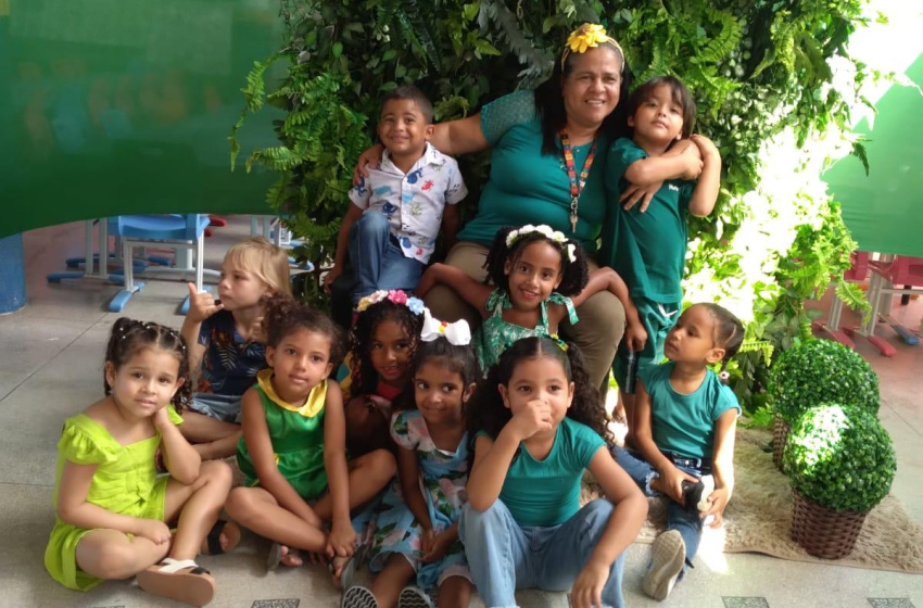 Mais de 300 crianças do CMEI Rodrigues Alves participam da II Mostra das Culturas Infantis