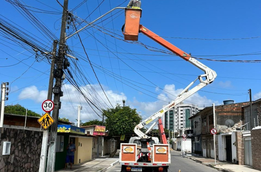 Prefeitura de Maceió investe em iluminação 100% LED no bairro de Cruz das Almas