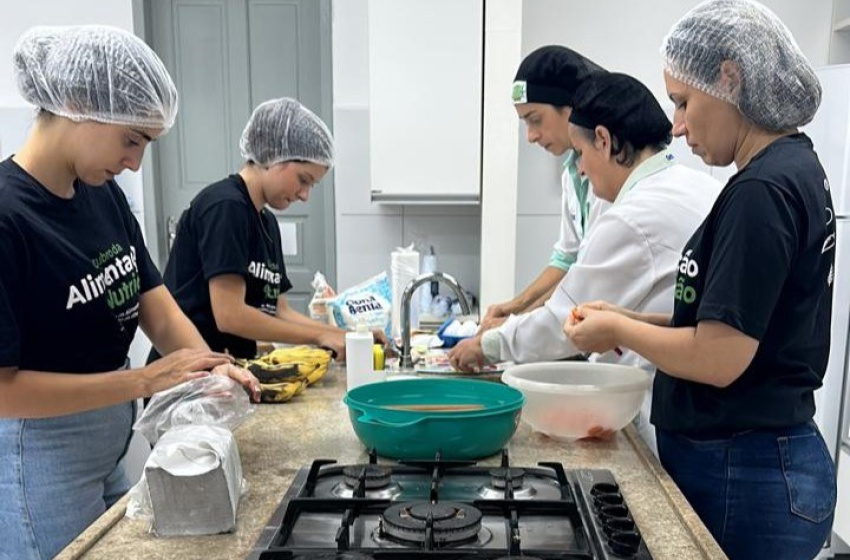 SMS faz oficinas para estimular alimentação saudável e utilização integral dos alimentos