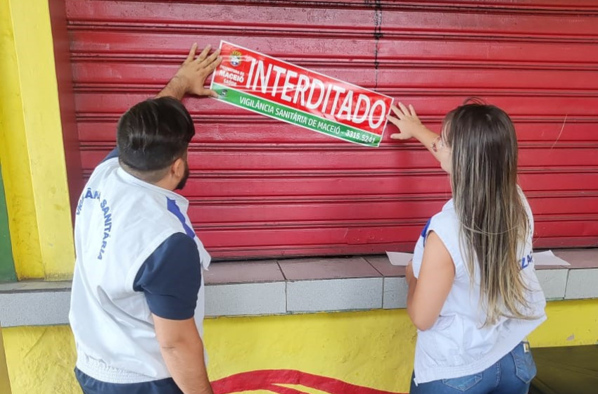 Vigilância Sanitária de Maceió interdita três lanchonetes no Feitosa