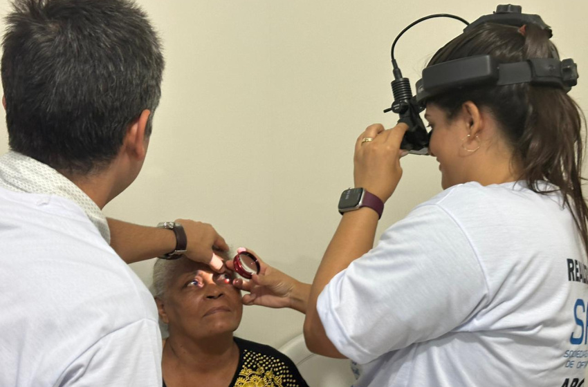 Pam Salgadinho realiza rastreamento de usuários com retinopatia diabética