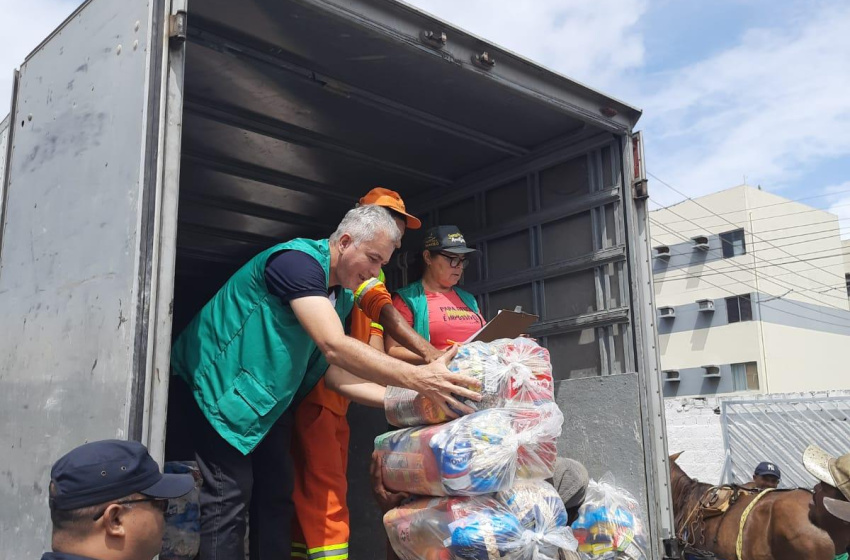 Alurb entrega mais de 60 cestas básicas em Ecopontos da capital