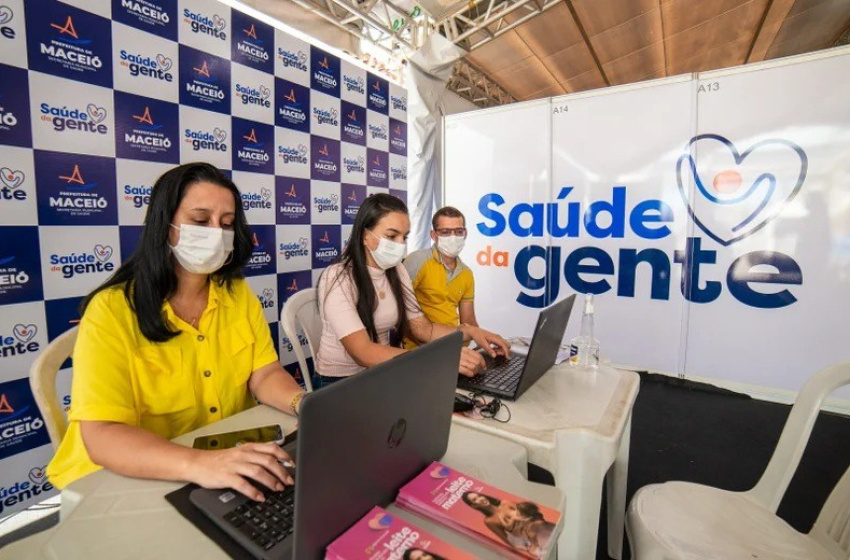 Prefeitura de Maceió já realizou mais de 700 mil atendimentos com o Saúde da Gente