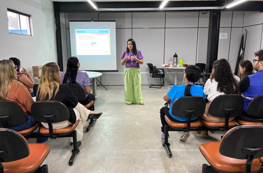 Profissionais do Cerest Maceió participam de capacitação para erradicar o trabalho infantil