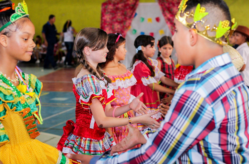 Escolas municipais participam do 22º Festival Junino