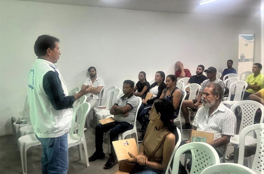 Vigilância Sanitária capacita vendedores ambulantes para atuar nos festejos juninos