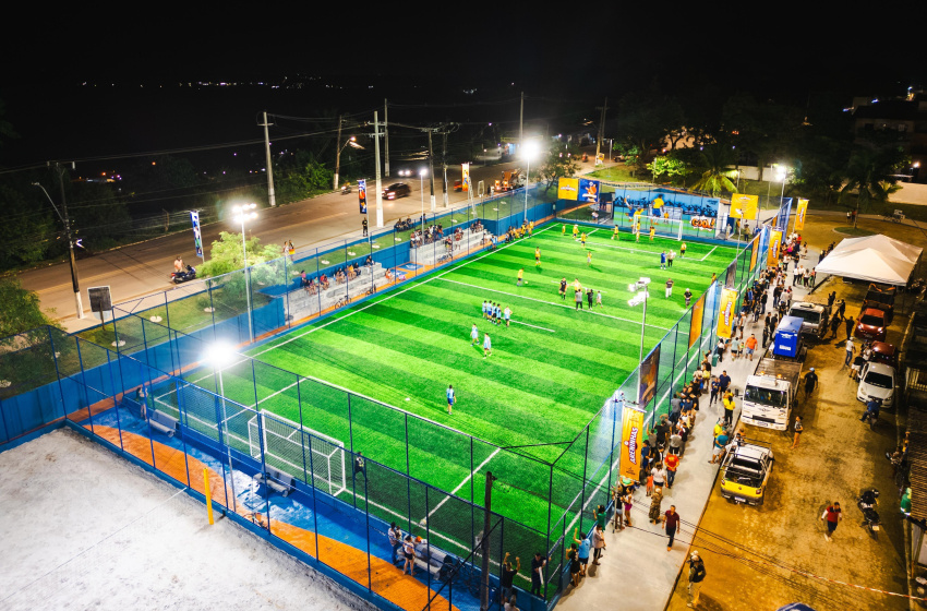 Prefeitura de Maceió inaugura Areninha Medeiros Neto