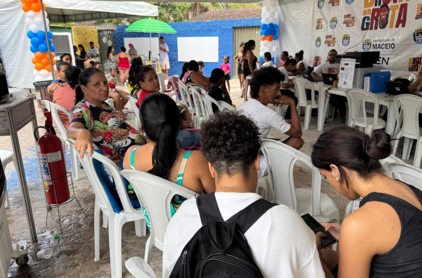 Brota na Grota atende moradores da Chã da Jaqueira