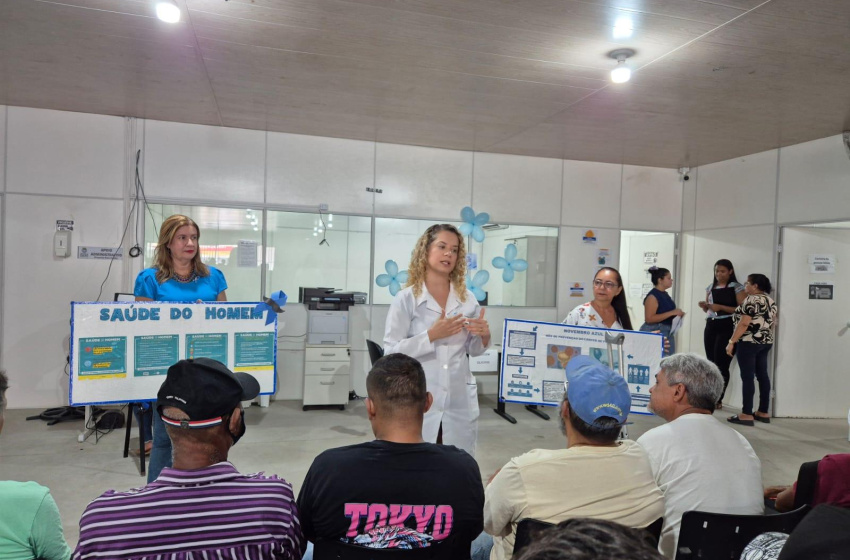 Novembro Azul: UBS José Tenório reforça campanha com orientações e serviços de saúde 