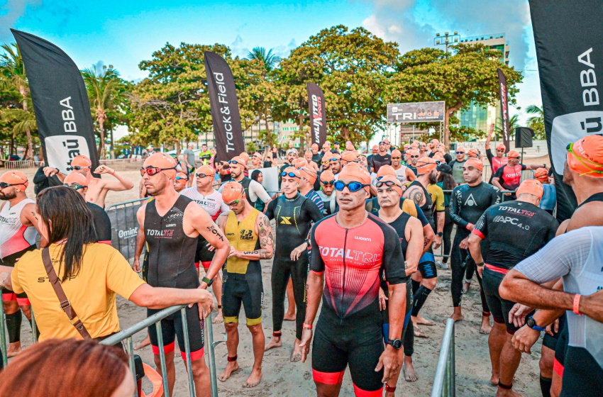 Maceió volta a ser palco de grande evento de triathlon na Pajuçara