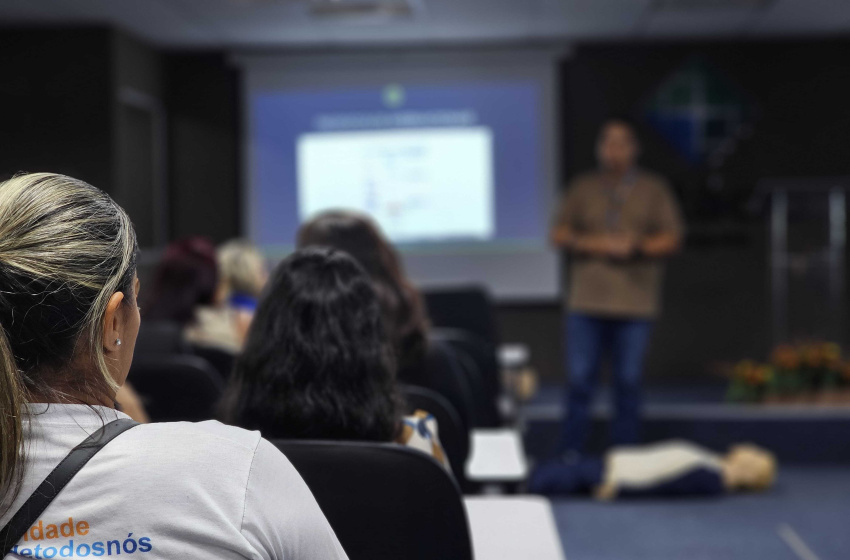 Saúde promove treinamento de suporte básico de vida em situações emergenciais