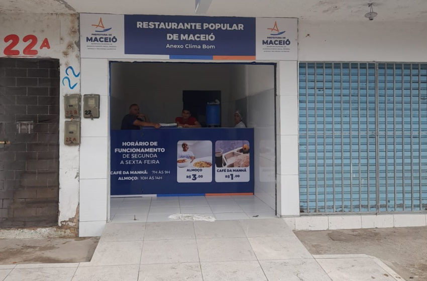 Restaurante Popular já funciona na Cidade Universitária e no Clima Bom