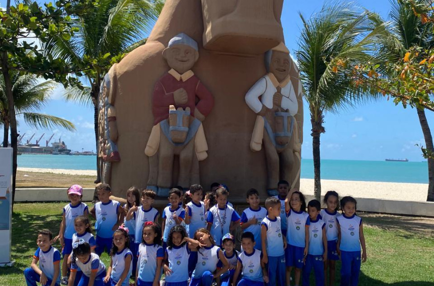 Estudantes da Educação Infantil participam do projeto Olhar e viver Maceió