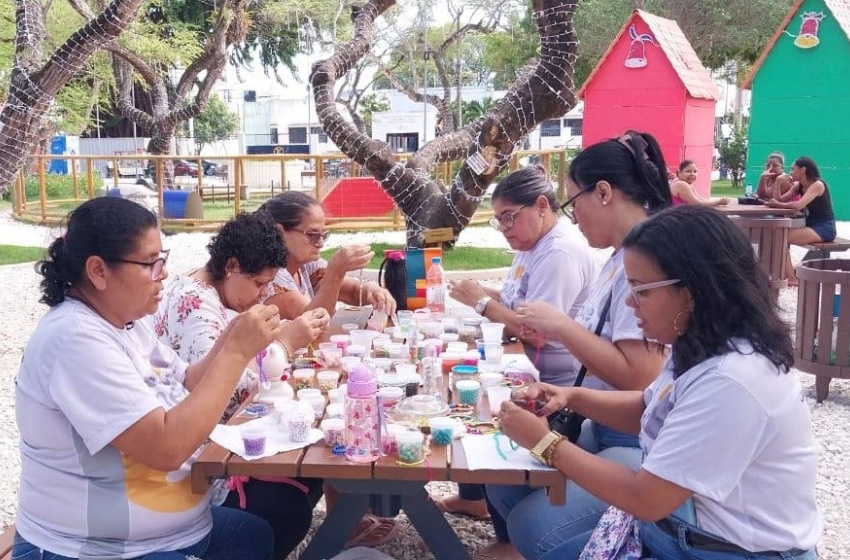 Comunidade participa de ações voltadas à saúde mental no Parque do Centenário