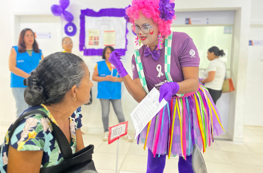 Unidade de Saúde na Santa Lúcia conscientiza usuários sobre hanseníase