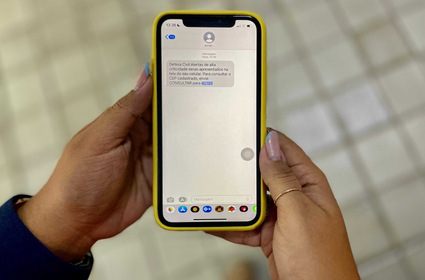 Defesa Civil Municipal reforça importância de receber alertas de risco no celular