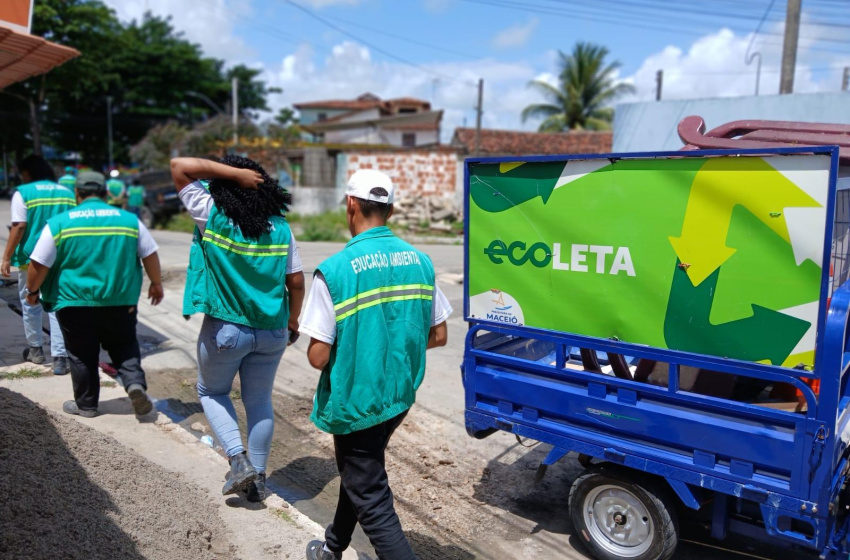 Projeto Ecoponto Aqui beneficia moradores do Tabuleiro