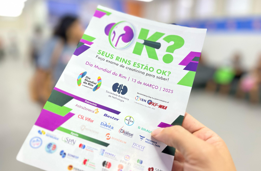 Saúde promove ações educativas no Dia Mundial do Rim