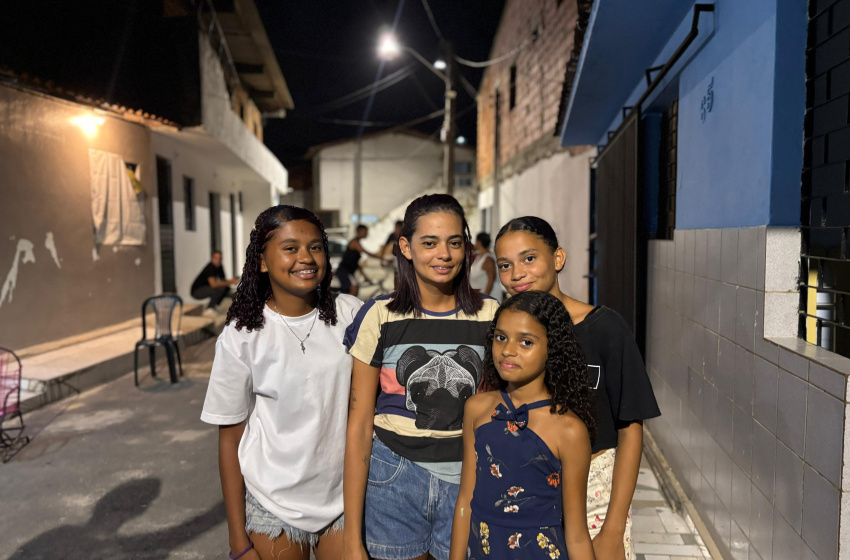 Iluminação em LED traz mais segurança para moradores da Vila Emater