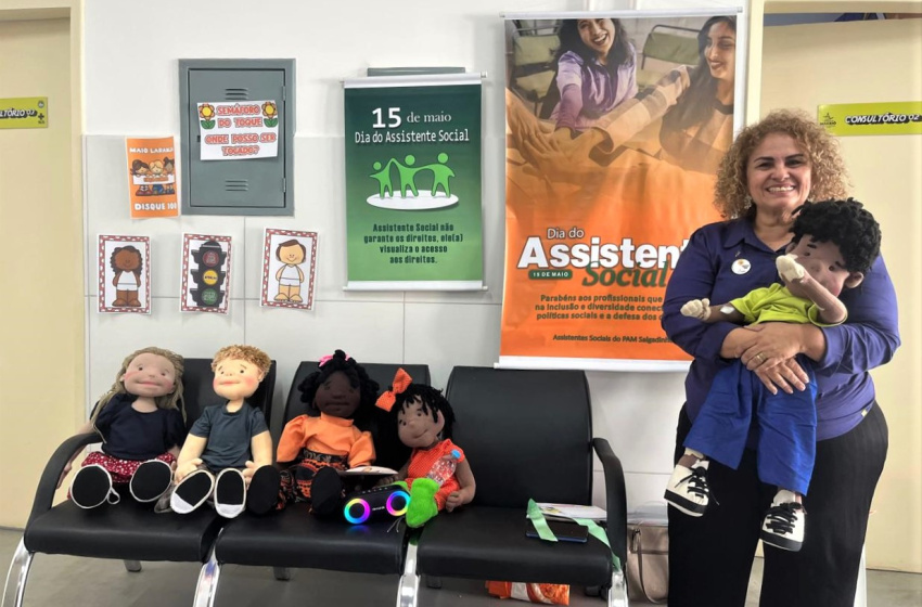 Pam Salgadinho realiza ação alusiva ao Dia do Assistente Social