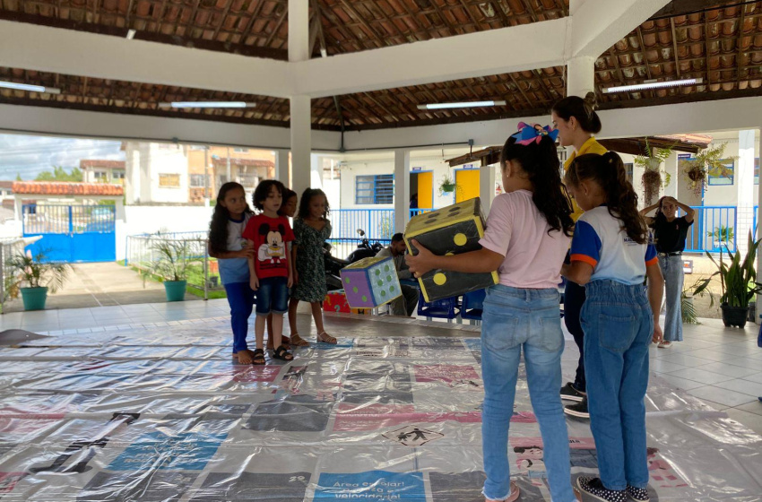 Alunos de escola municipal do Rio Novo são orientados sobre segurança no trânsito