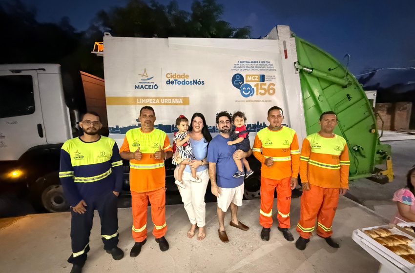 Garis de Maceió participam da festa de dois anos dos gêmeos Luma e Davi