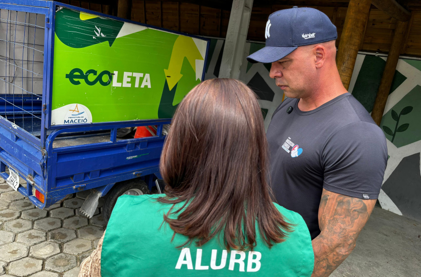Projeto Ecoleta vira referência e recebe visita de comitiva de Caruaru(PE)