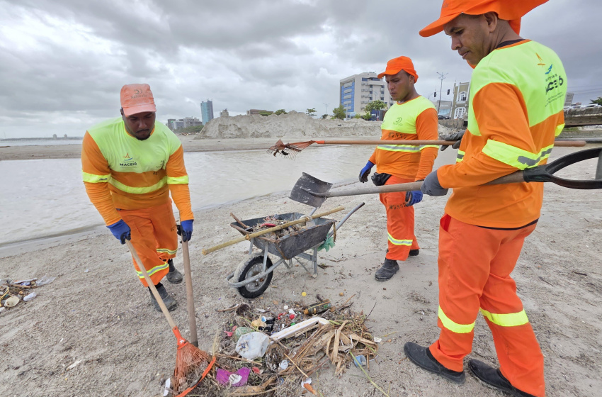 Autarquia de Limpeza Urbana intensifica ações durante chuvas na capital