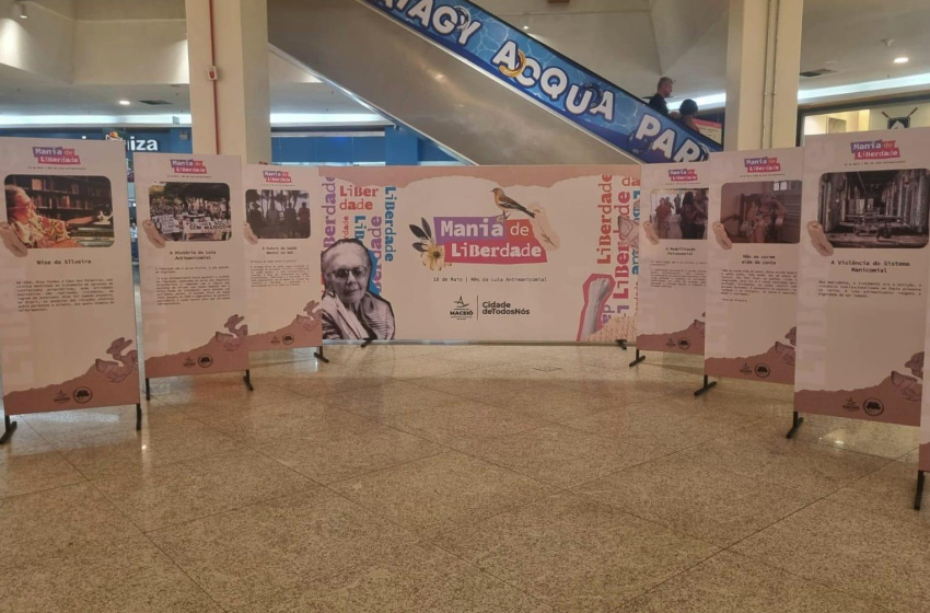 Luta Antimanicomial é marcada pela mostra “Mania de Liberdade” no Maceió Shopping