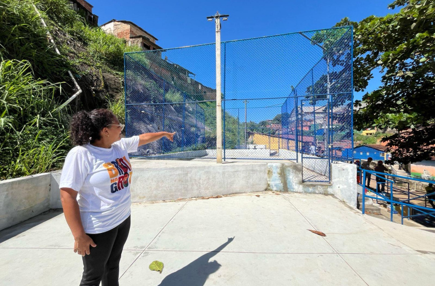 Moradores da Grota do Aterro são beneficiados pelo Brota na Grota
