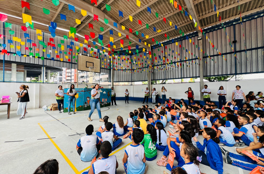 Alurb leva ações da Semana do Meio Ambiente à escola da rede municipal