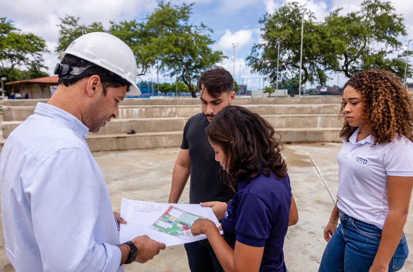Em construção, espaço de lazer do Osman Loureiro ocupa área de 21 mil m²