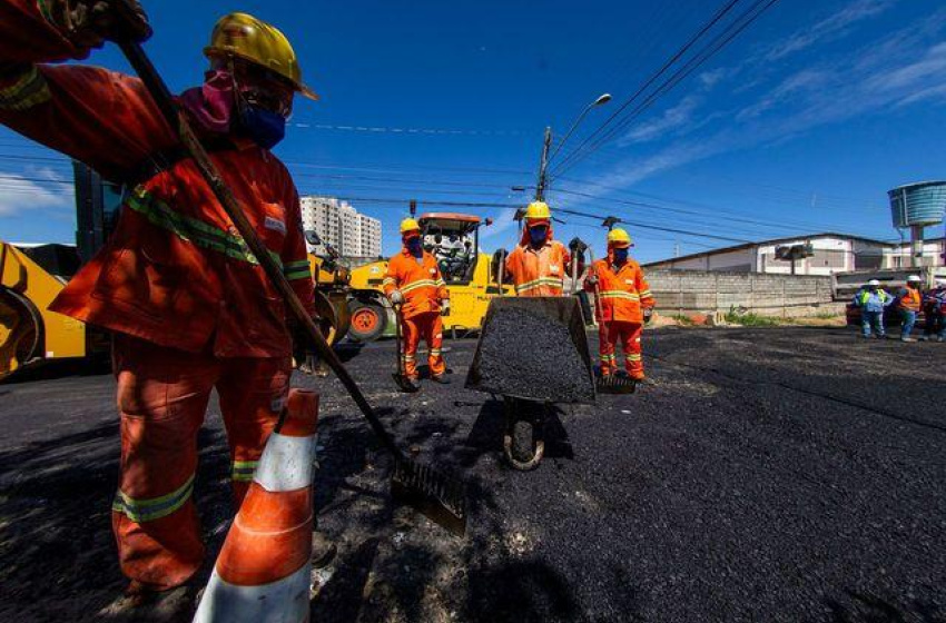 Prefeitura de Maceió executa pavimentação no Antares