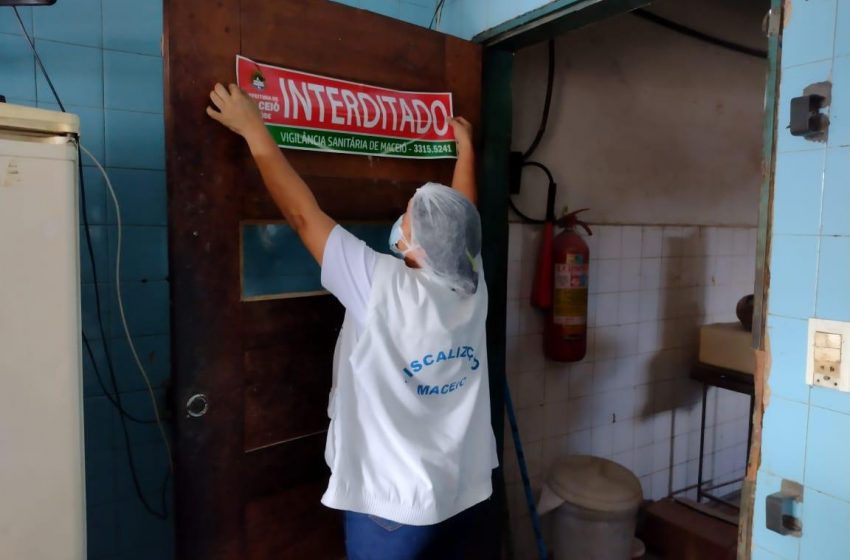 Vigilância Sanitária interdita mais uma padaria por irregularidades sanitárias