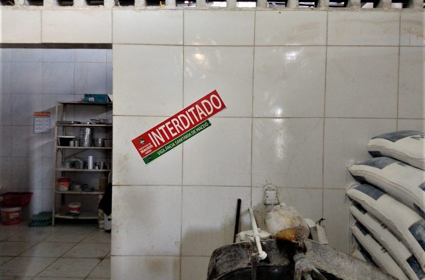 Vigilância Sanitária interdita panificação na parte alta de Maceió