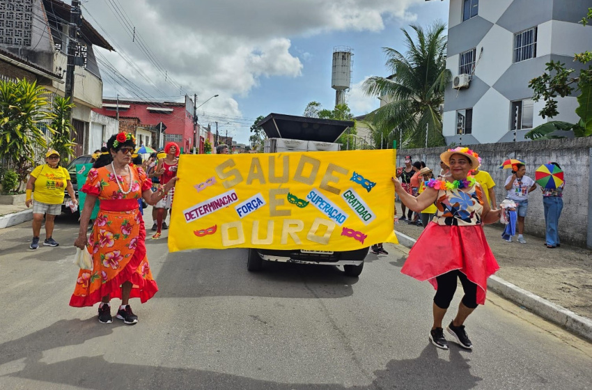 Bloco de Carnaval com usuários do SUS promove incentivo à saúde no Ouro Preto