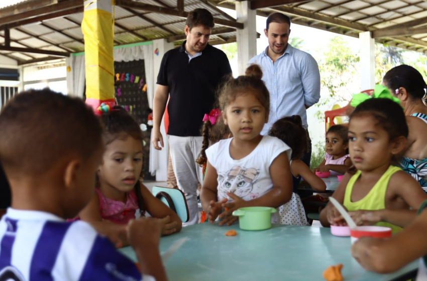 Secretário de Educação realiza visitas técnicas em escolas e creches do Poço e Pontal da Barra