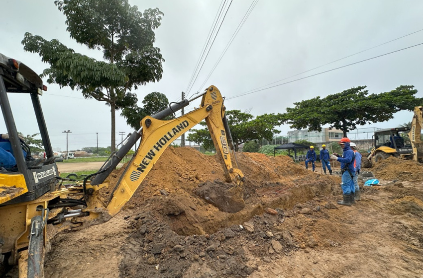 Frente de obras chega a 14 ruas no bairro da Santa Lúcia