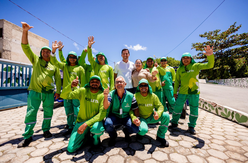 Programa Ecoleta reforça recolhimento regular de resíduos sólidos em Maceió