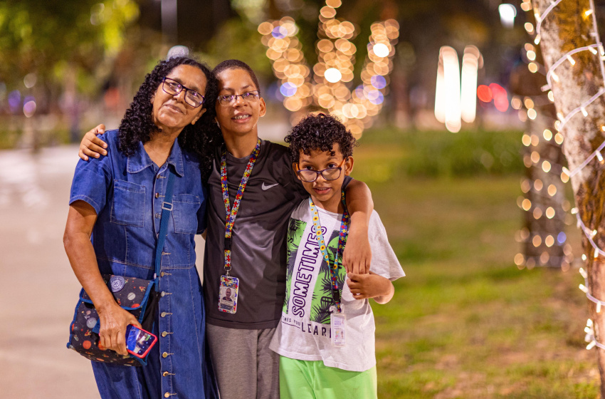 Luzes de Natal e atrações instagramáveis chegam ao Parque Centenário em Maceió