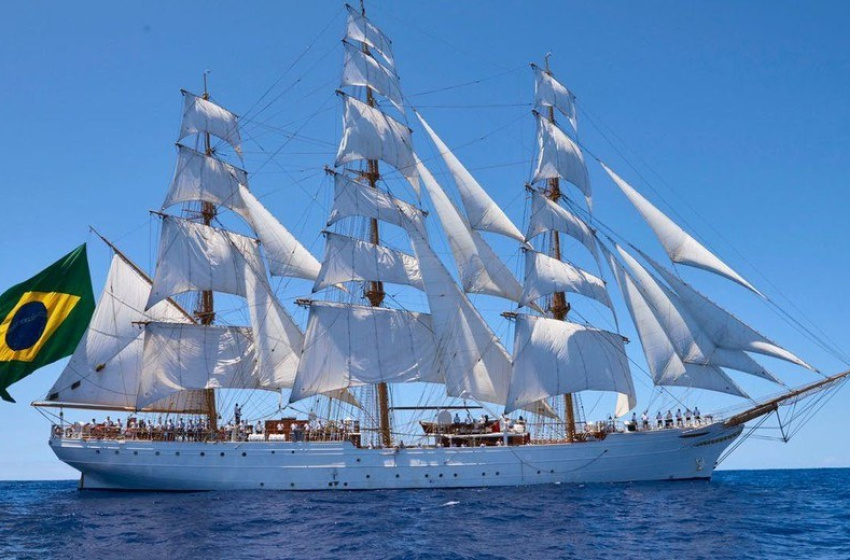 Maceió recebe navio-veleiro Cisne Branco neste fim de semana