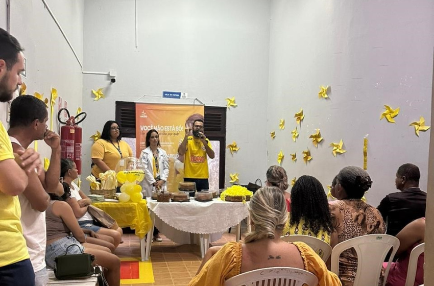 Setembro Amarelo: USF do São Jorge realiza ações de prevenção ao suicídio