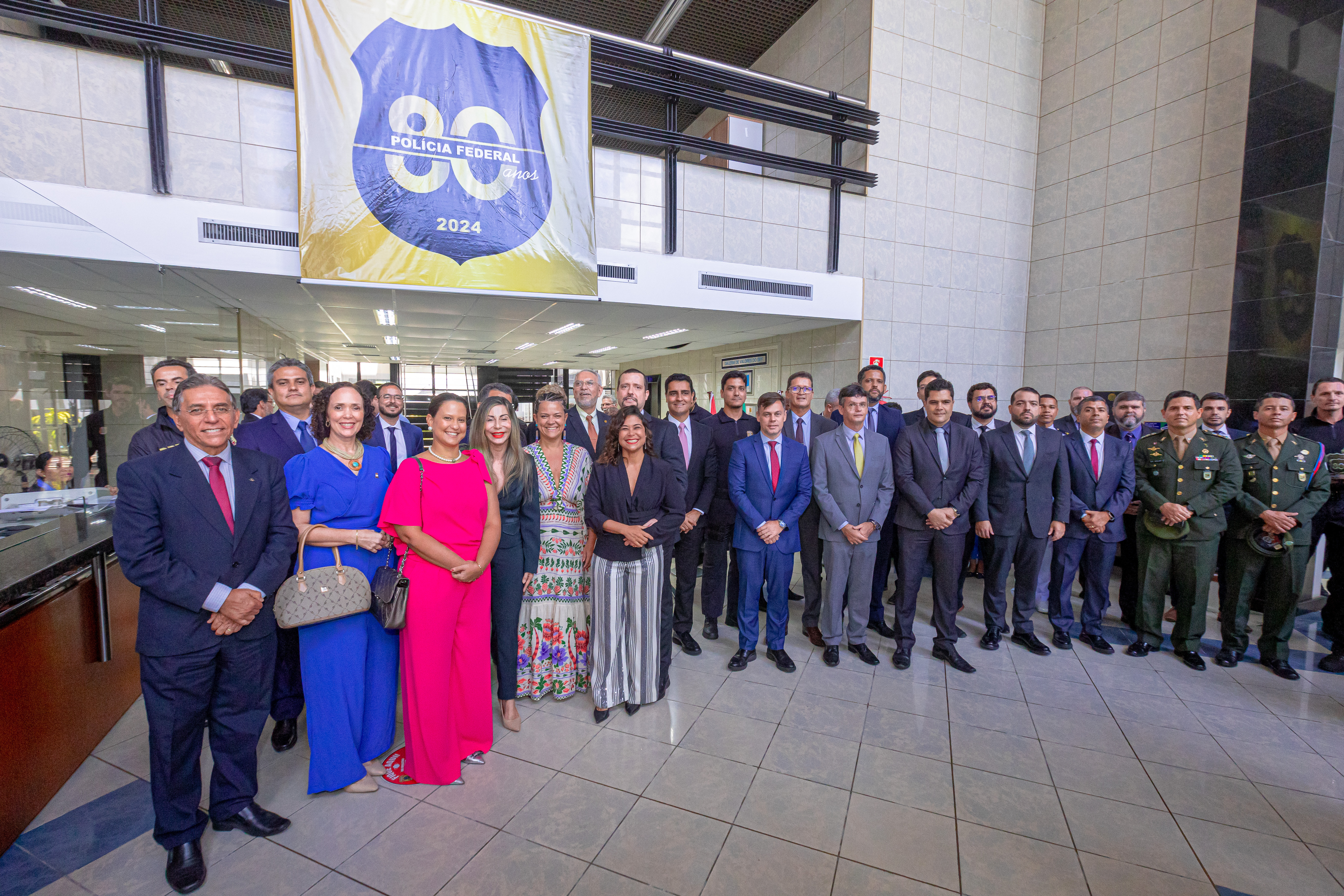 JHC participa da solenidade em comemoração aos 80 anos da Polícia Federal